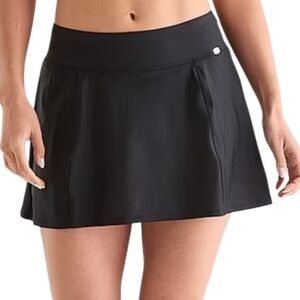 Zeroxposur Women's Size 1X Swim Skirtini Bottom Suit Black